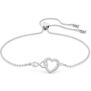 Swarovski Infinity Dames Armband Metaal Zilverkleurig