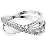 Swarovski - Twist Ring Rows - Zilverkleurig - Ring