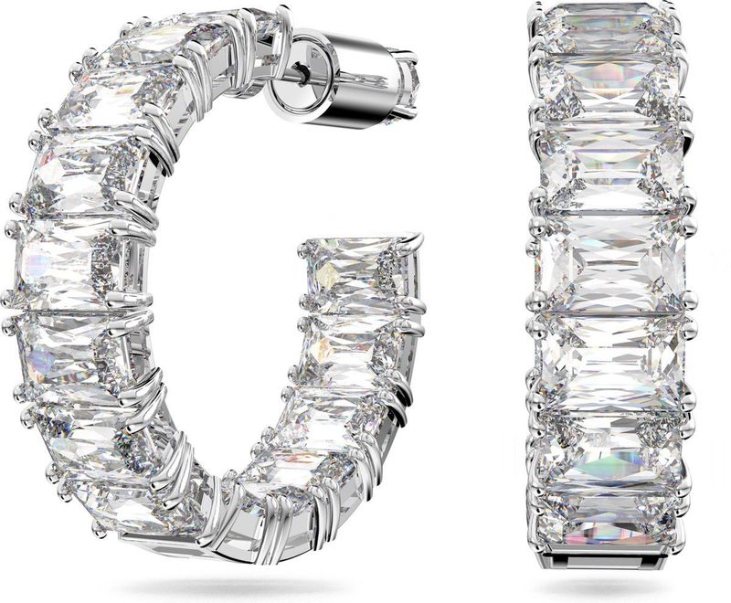 Swarovski - Millenia - Oorringen - Clear White - Sieraden