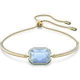 Swarovski - Orbita Armband - Meerkleurig - Goudkleurige Toplaag - Octagon-Slijpvorm