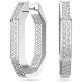 Swarovski - Dextera - Oorringen - Zilverkleurig - Bergkristal