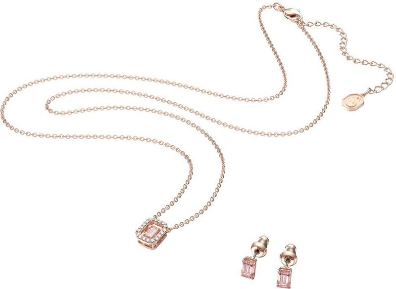 Swarovski - Millenia Collection - Set - Roze - Verguld Metaal - Kristallen