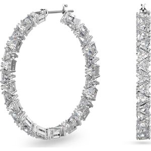 Swarovski - Ortyx - Triangle White - Oorringen