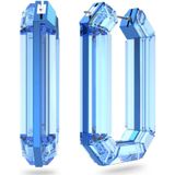 Swarovski Lucent Ringoorbellen, Statement, Blauw