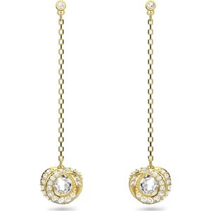 Swarovski Dames OorbellenOorhangers Metaal  -  Goudkleurig