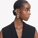 Swarovski - Dextera Collectie III - Oorhangers - Geel - Verguld - Pavé-techniek