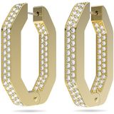 Swarovski Dextera Oorbellen - Goudkleurig - Kristallen - Zirkonia