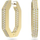 Swarovski Dextera Oorbellen - Goudkleurig - Kristallen - Zirkonia