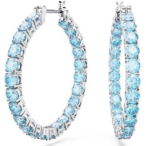 Swarovski - Matrix - Oorbellen - Zilver - Hoogwaardig Metaal
