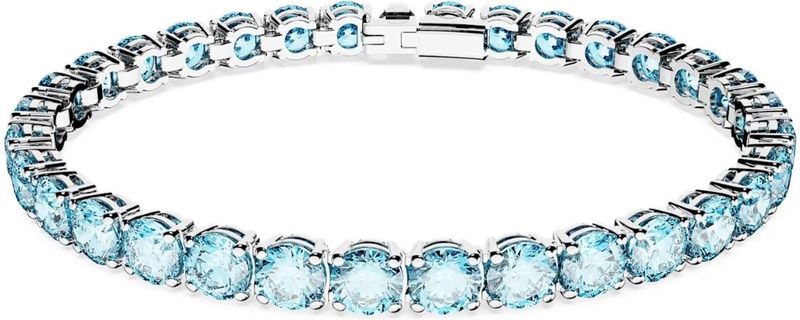 Swarovski - Matrix Tennis - Armband - Zilverkleurig - Swarovski