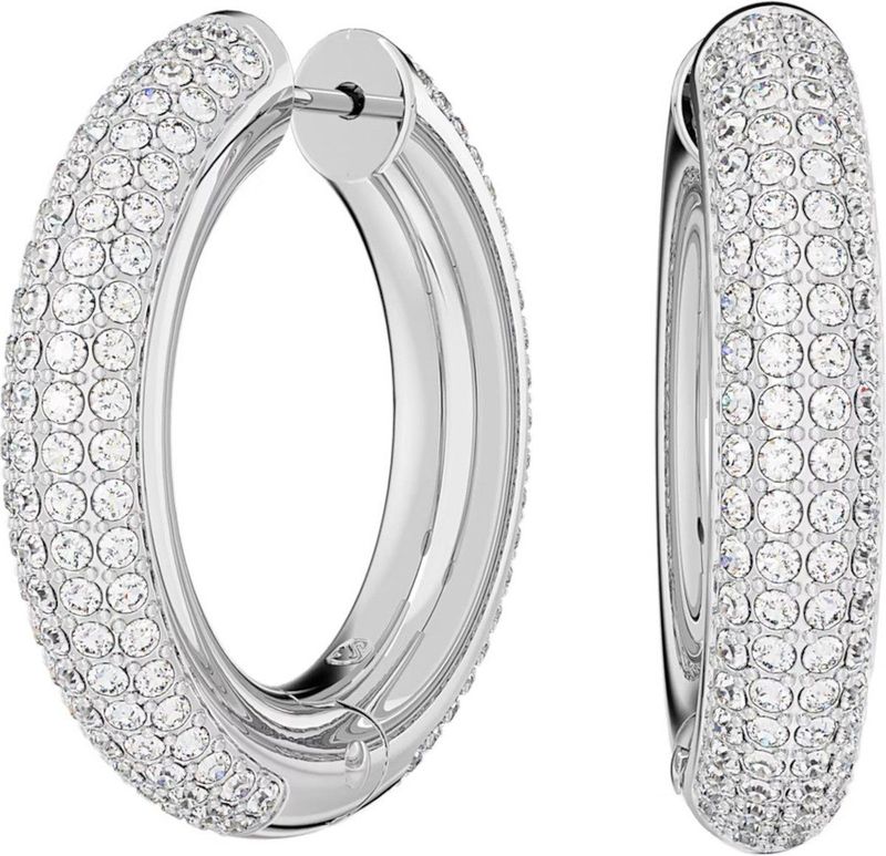 Swarovski - Dextera - Oorbellen - Zilverkleurig - Kristallen