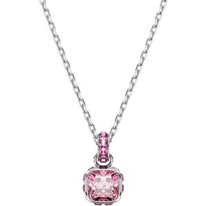 Swarovski - Birthstone - Hanger - Opaalroze - Kristal