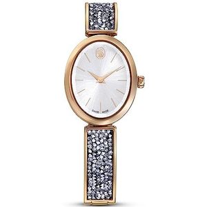 Swarovski Crystal - dames horloge - Roségoudkleurig met  band