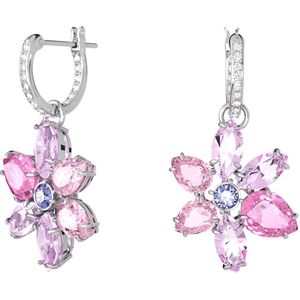 Swarovski Gema 5658397 - Dames - Oorbellen - Meerkleurig/Roze/Zilver