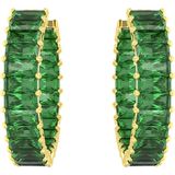 Swarovski - Matrix - Oorbellen - Goudkleurig - Metaal