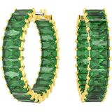 Swarovski - Matrix - Oorbellen - Goudkleurig - Metaal