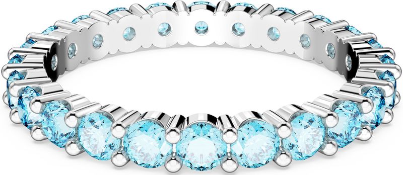 Swarovski - Matrix Ring - Blauw - Rodium Toplaag