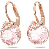 Swarovski - Bella V Oorbellen - Roze - Kristallen - Roségoud Verguld