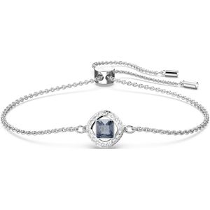 Swarovski - Angelic Square Collection - Damesarmband - Kleurloos - Gerhodineerd Metaal