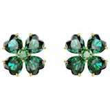 Swarovski - Idyllia - Oorknoppen - Goudkleurig - Kristallen