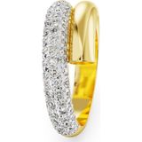 Swarovski - Dextera Round - Coctailring - Goudkleurig - Kristallen