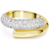 Swarovski - Dextera Round - Coctailring - Goudkleurig - Kristallen