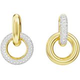 Swarovski - Dextera Interlinked - Oorringen - Goudkleurig - Sieraden