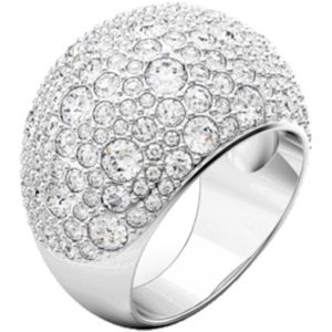 Swarovski - Luna - Dames Ring - Kristal - Zilverkleurig