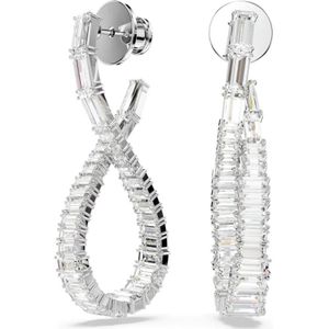 Swarovski - Hyperbola - Oorhangers - Zilverkleurig - Kristal