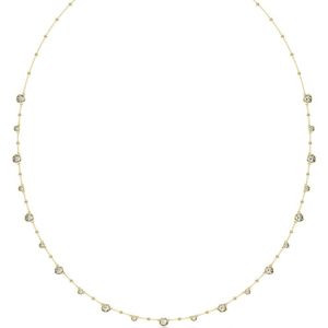 Swarovski - Imber - Ketting - Goudkleurig - Swarovski Kristallen
