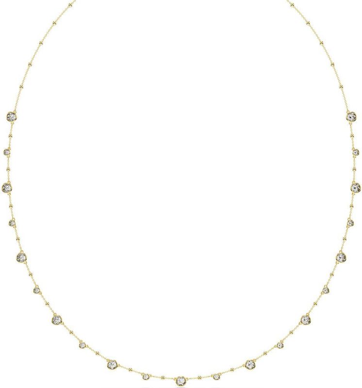 Swarovski - Imber - Ketting - Goudkleurig - Swarovski Kristallen