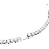 Swarovski 5681801 Matrix Tennis Zilverkleur Ketting