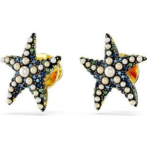 Swarovski Paar Ohrstecker Idyllia, Seestern, 5684162, mit Swarovski® Kristall - mit Swarovski® Perle
