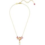 Gema - Sakura Hanger - Roze en Champagne - Vergulde Coating - Kristallen