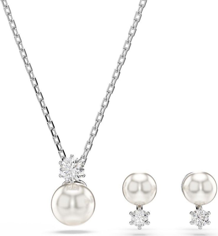 Swarovski - Matrix - Zilverkleur - Set