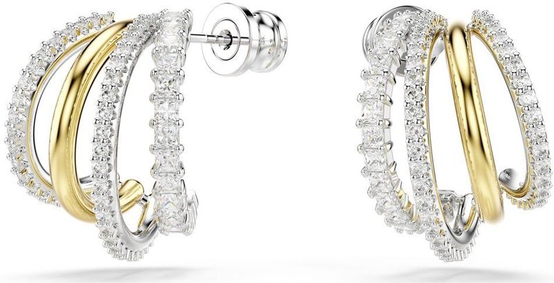 Swarovski - Hyperbola - Oorringen - Goud en Zilverkleur - Sieraden