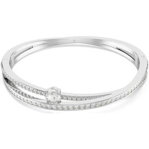 Swarovski 5691225 - Hyperbola Bangle Zilverkleur - Armband-Maat M
