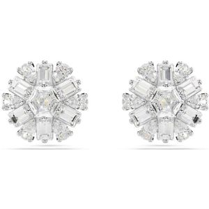 Swarovski - Idyllia E - Oorknoppen - Zilverkleurig - Kristallen