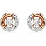 Swarovski - Dextera - Oorknoppen - Roségoud - Swarovski Kristallen