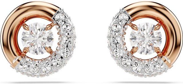Swarovski - Dextera - Oorknoppen - Roségoud - Swarovski Kristallen