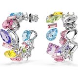 Swarovski - Gema - Oorbellen - Zilverkleurig - Kristallen