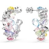 Swarovski - Gema - Oorbellen - Zilverkleurig - Kristallen