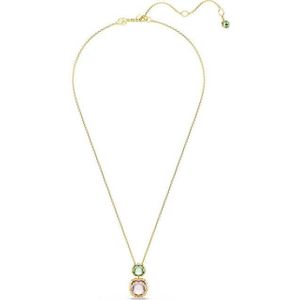 Swarovski Kette mit Anhänger Schmuck Geschenk Chroma Anhänger, 5692496, mit Swarovski ReCreated™ Crystal - Einhänger drehbar