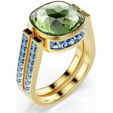 Swarovski - Chroma Ring - Meerkleurig - Goudkleurige Toplaag