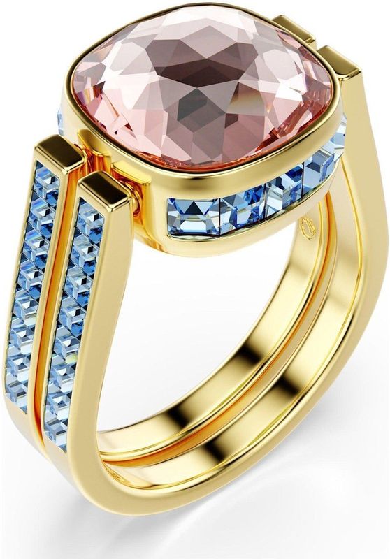 Swarovski - Chroma Ring - Meerkleurig - Goudkleurige Toplaag