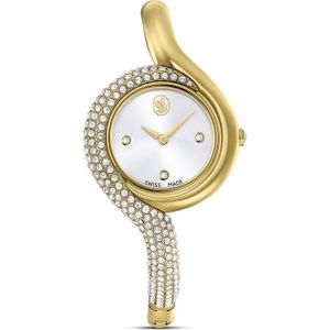 Swarovski  - dames horloge - goudkleurig met  band