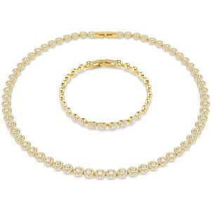 Swarovski - 5720506 - Angelic - Goudkleurig - Set - Ketting