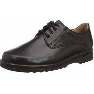 Ganter Eric Derby veterschoenen voor heren, zwart zwart 0100, 43 EU X-Breed