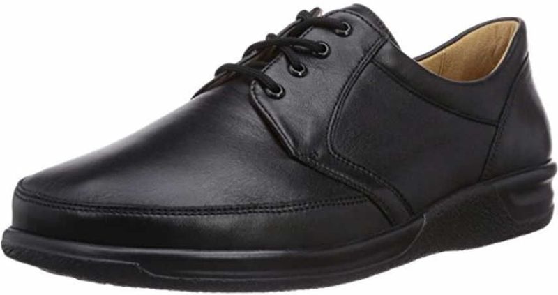Ganter heren kurt vetersluiting, zwart, 39 EU Breed