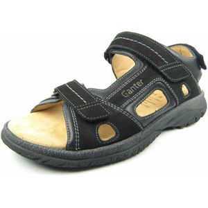 Ganter 257128 - Heren sandalen - Kleur: Zwart - Maat: 42